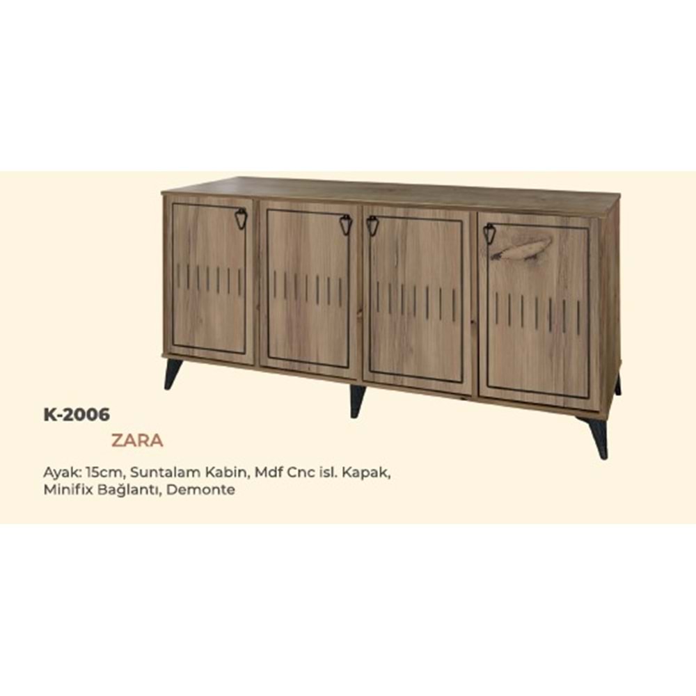 2006 ZARA KONSOL 160 CM (KK-CNCKK)