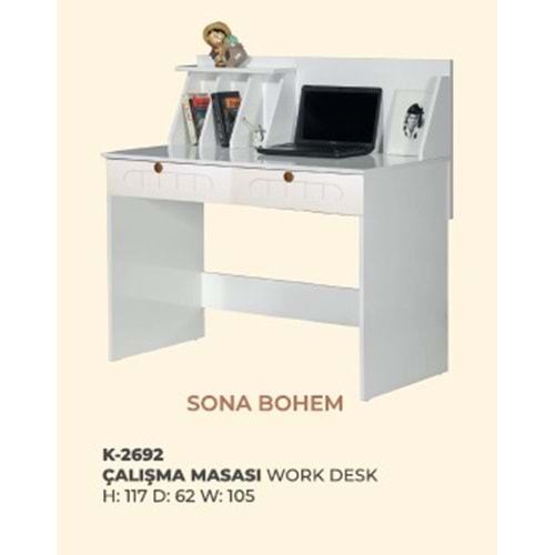 2692 SONA BOHEM ÇALIŞMA MASASI