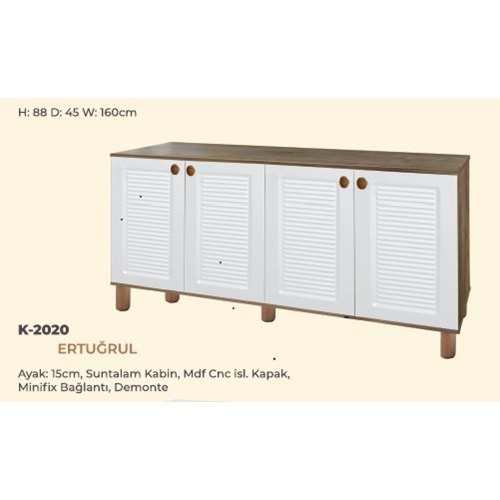 2020 ERTUĞRUL KONSOL 160 CM (SMK-BMK)