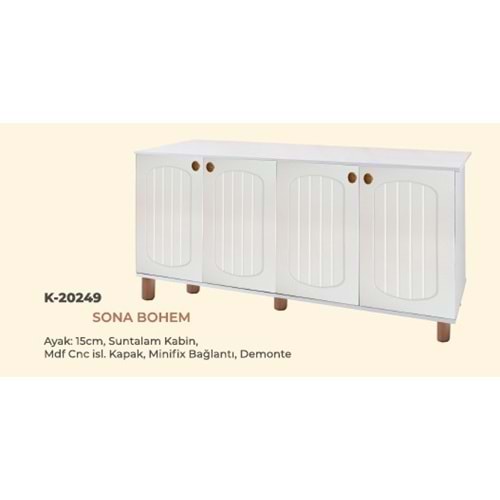 20249 SONA BOHEM 160 CM LİK KONSOL